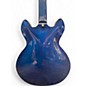 Used Firefly  FF338 Blue Hollow Body Electric Guitar