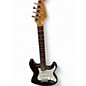 Used Fender American Standard Stratocaster Black Solid Body Electric Guitar