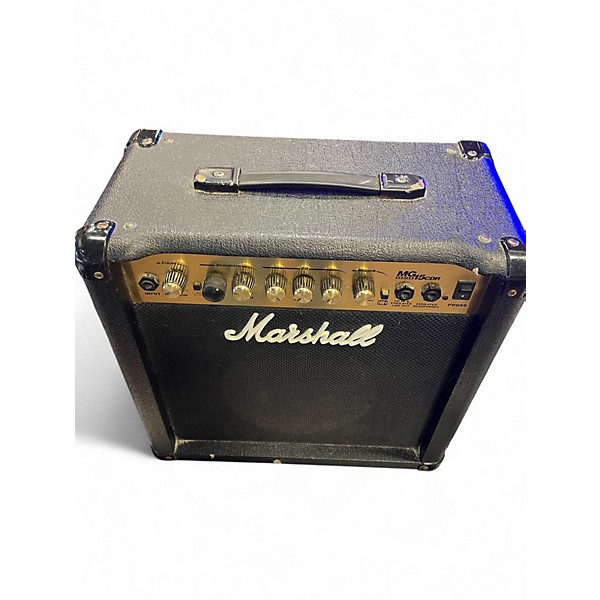 Used Marshall MG15CDR 15W 1X8 Guitar Combo Amp