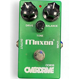 Used Maxon OD808 Overdrive Effect Pedal