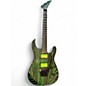 Used 2021 Jackson PRO SERIES DK2 ASH GREEN GLOW Solid Body Electric Guitar thumbnail