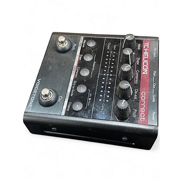 Used TC Helicon VoiceTone Correct Vocal Processor