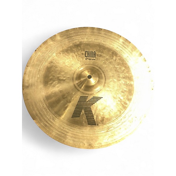 Used Zildjian 17in K China Cymbal
