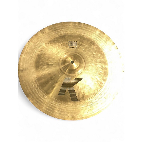 Used Zildjian 17in K China Cymbal