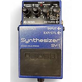 Used BOSS SY-1 Effect Pedal