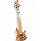 Used MTD Kingston KZ  Natural Burl Electric Bass Guitar thumbnail