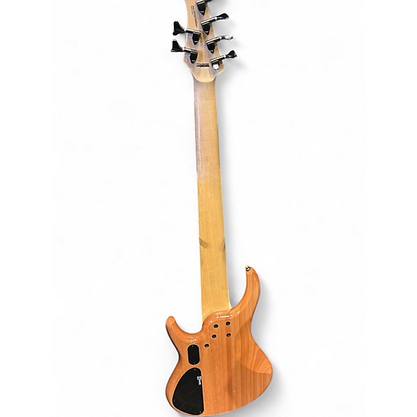 Used MTD Kingston KZ  Natural Burl Electric Bass Guitar