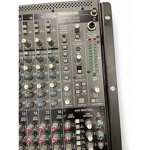 Used Mackie ONYX 1640 Unpowered Mixer