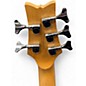Used Schecter Guitar Research Stiletto Deluxe 5 String Black Electric Bass Guitar