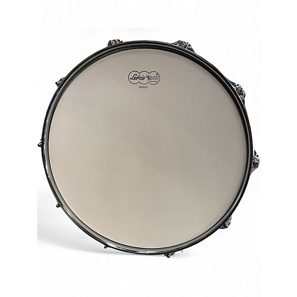 Used Ludwig 6.5X14 Classic Snare ROSE MARINE PEARL Drum