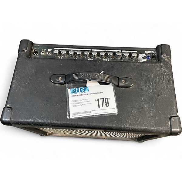 Used Kustom QUAD 65 DFX Guitar Combo Amp