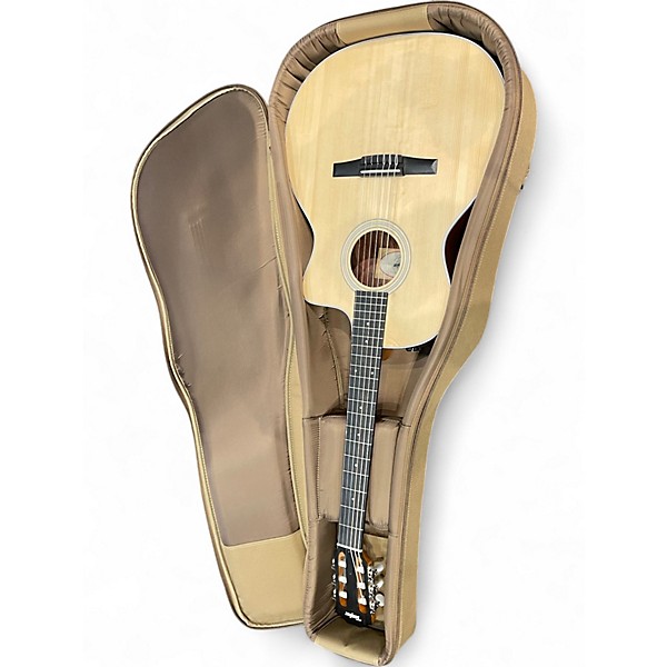 Used Taylor 214CEN Natural Classical Acoustic Electric Guitar