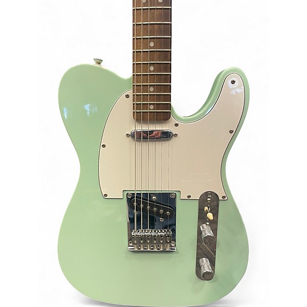 Used Squier Affinity Telecaster Mint Green Solid Body Electric Guitar