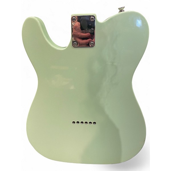 Used Squier Affinity Telecaster Mint Green Solid Body Electric Guitar