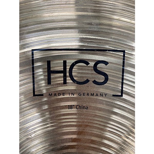 Used MEINL 18in HCS China Cymbal