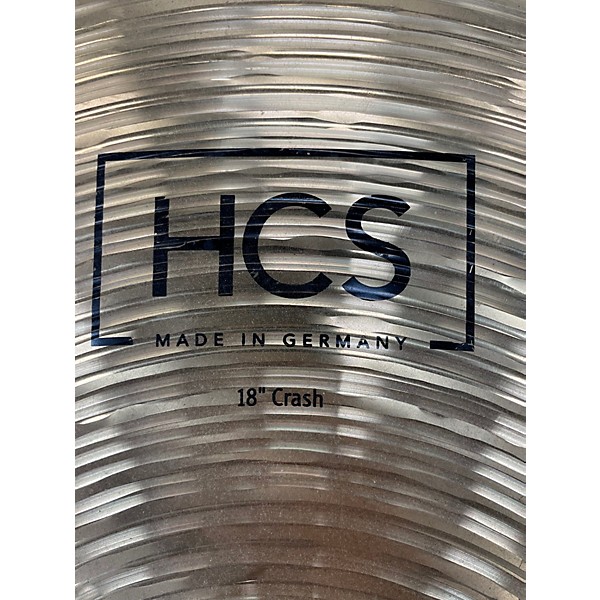 Used MEINL 18in HCS Crash Cymbal