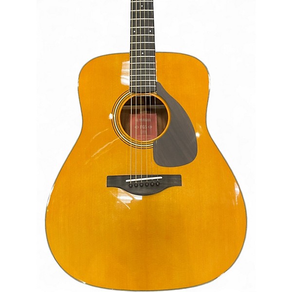 Used Yamaha FG5 Natural Acoustic Guitar