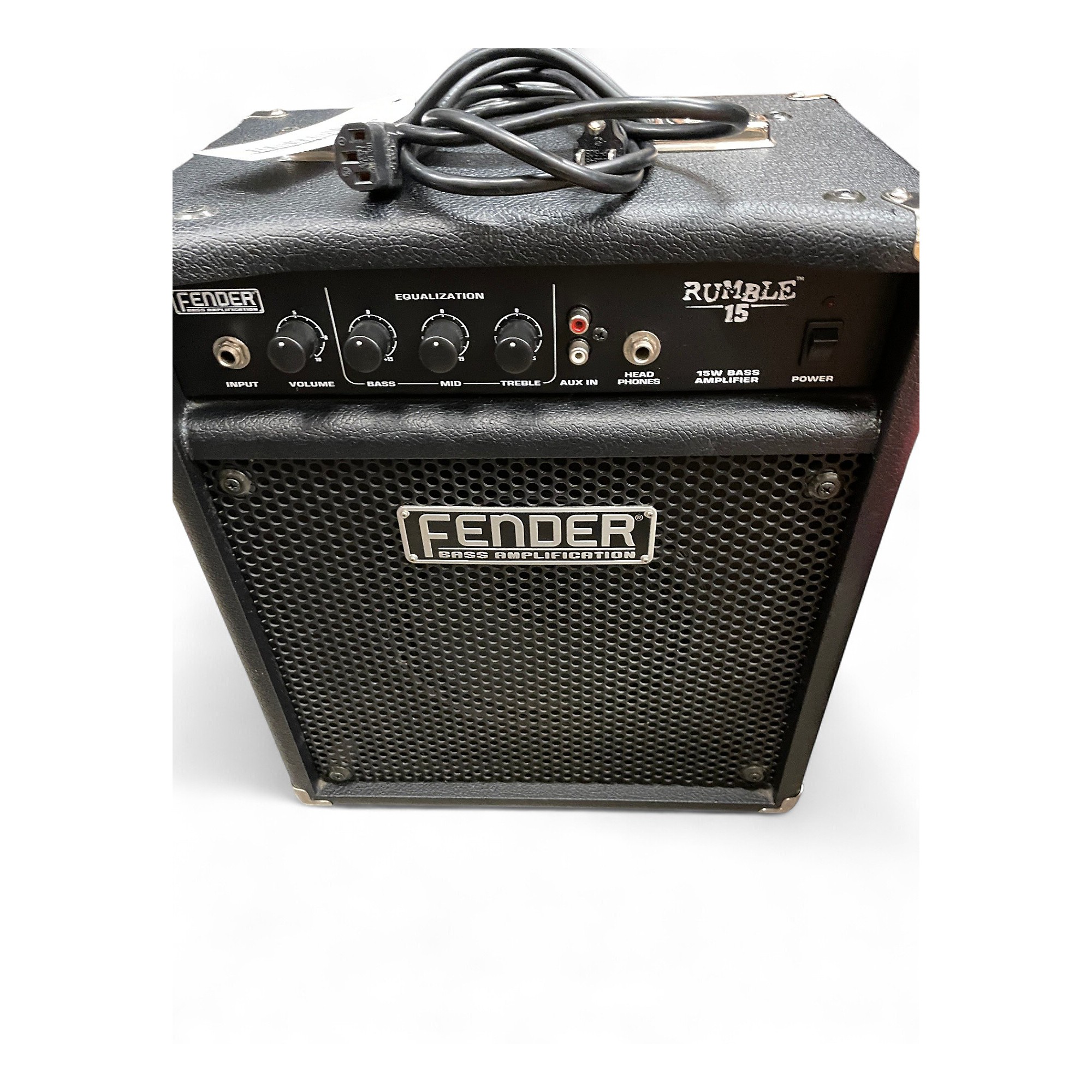 ベース Fender bass amp rumble 15 Fender Rumble 15 1x8 15W Bass Combo Amp | Guitar Center