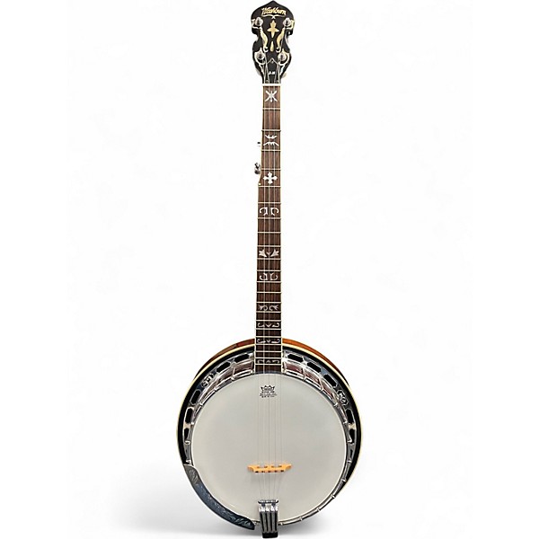 Vintage 1998 Washburn B-16 Natural Banjo
