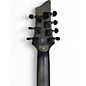 Used Schecter Guitar Research KM-7 Trans Black Solid Body Electric Guitar