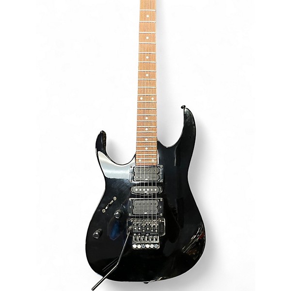 Used Ibanez RG470L Black Solid Body Electric Guitar