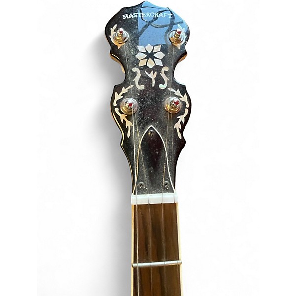 Used Mastercraft 4 string banjo natural Natural Banjo