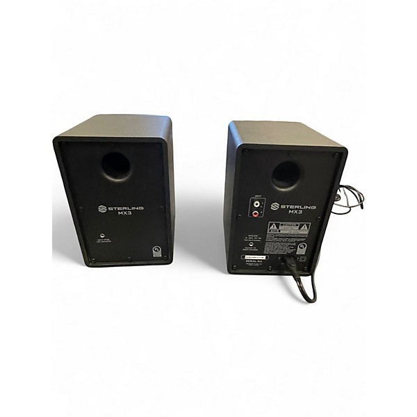 Used Sterling Audio MX3 Pair Powered Monitor