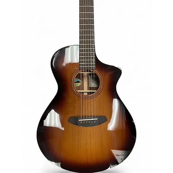 Used Breedlove ED 12 CE Tobacco Burst Acoustic Electric Guitar