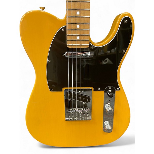 Used 2020 Fender Player Telecaster Butterscotch Blonde Solid Body Electric Guitar