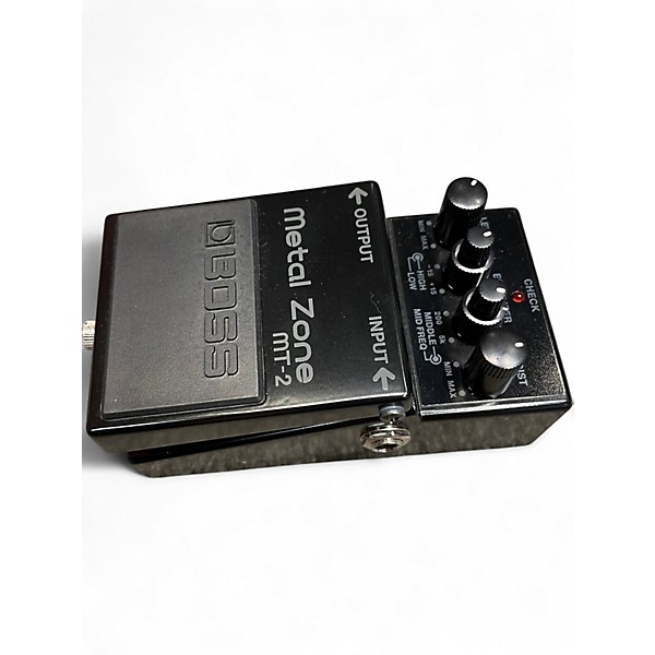 Used BOSS MT2 Metal Zone Distortion Effect Pedal