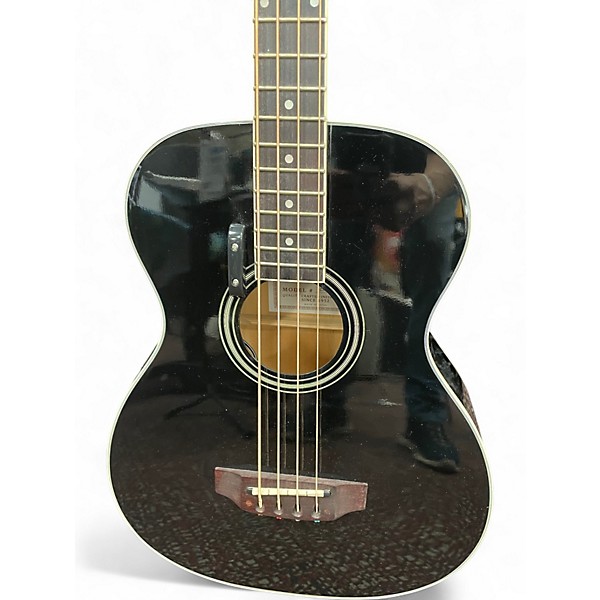 Used Carlo Robelli CRFB700 Black Acoustic Bass Guitar