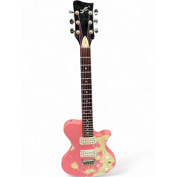 Used First Act ME553 PINK Solid Body Electric Guitar