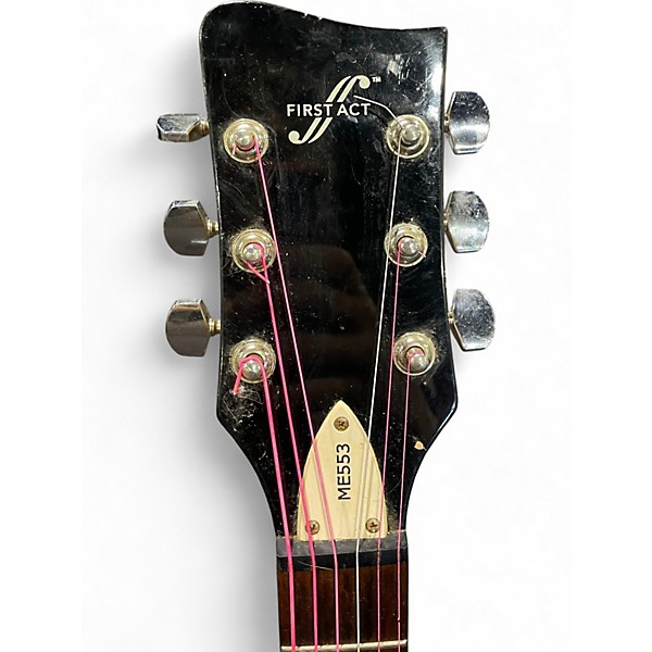 Used First Act ME553 PINK Solid Body Electric Guitar