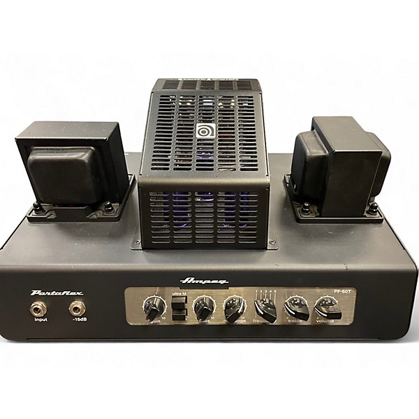 Used Ampeg PF50T Tube Bass Amp Head