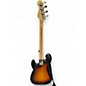 Used Squier Precision Bass 3 Color Sunburst Electric Bass Guitar