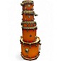 Used Ludwig 5 Piece element icon birch orange burst Drum Kit thumbnail