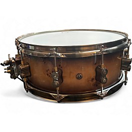 Used PDP by DW 14X5.5 Limited Mapa Burl Black Burst Drum