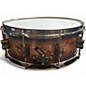 Used PDP by DW 14X5.5 Limited Mapa Burl Black Burst Drum