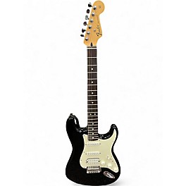 Used Fender Standard Stratocaster Black Solid Body Electric Guitar
