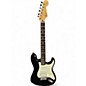 Used Fender Standard Stratocaster Black Solid Body Electric Guitar thumbnail