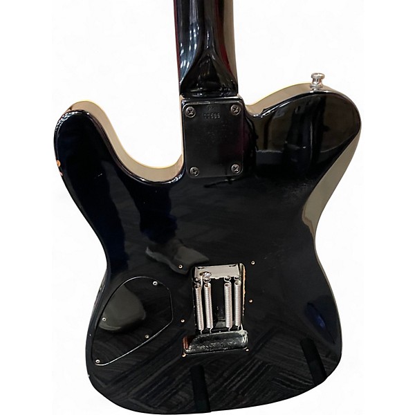 Used 1989 ESP The Eclipse Black Solid Body Electric Guitar