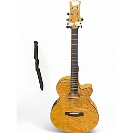 Used Mitchell mx430qab/n quilted maple Acoustic Electric Guitar