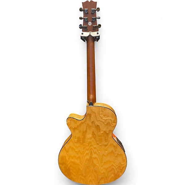 Used Mitchell mx430qab/n quilted maple Acoustic Electric Guitar