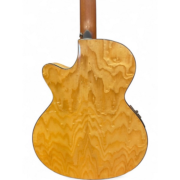 Used Mitchell mx430qab/n quilted maple Acoustic Electric Guitar