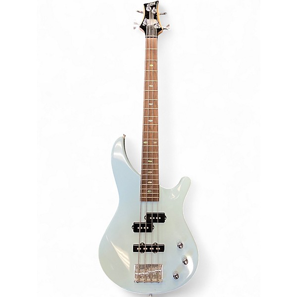 Used Mitchell MB100 POWDER BLUE Electric Bass Guitar