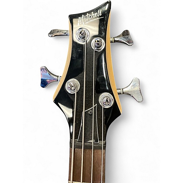 Used Mitchell MB100 POWDER BLUE Electric Bass Guitar