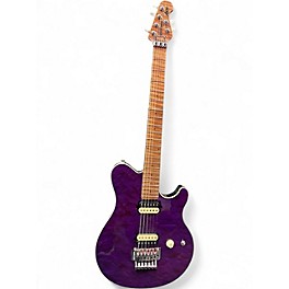 Used Ernie Ball Music Man axis fr music zoo  ameythyst Solid Body Electric Guitar