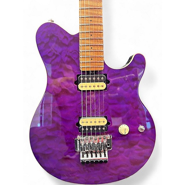 Used Ernie Ball Music Man axis fr music zoo ameythyst Solid