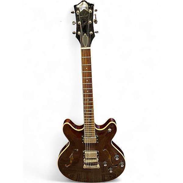 Used Guild SF-1DC/VWN Brown Hollow Body Electric Guitar