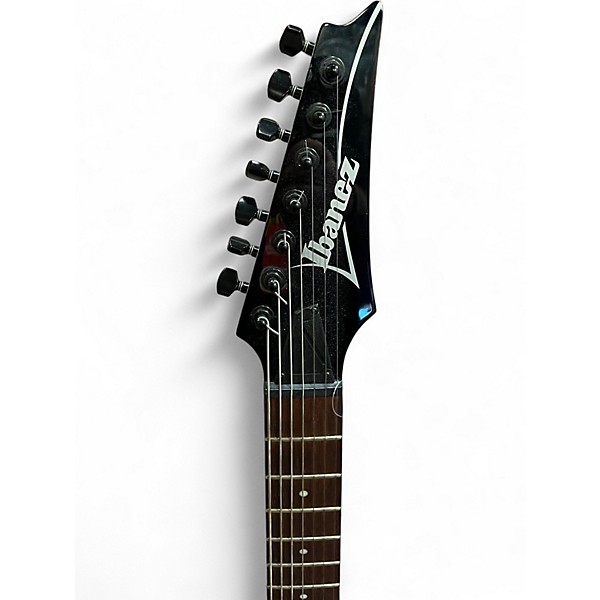 Used Ibanez RG7421 RG Series Blue Sapphire Solid Body Electric Guitar